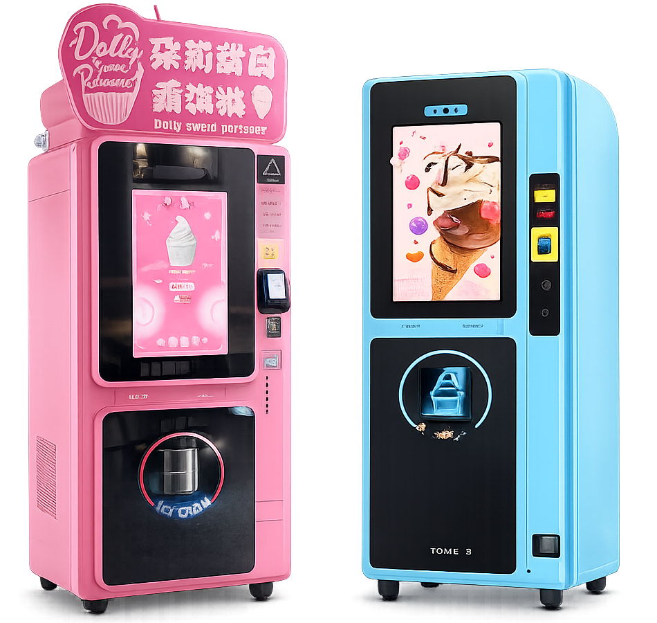 智能現製霜淇淋販賣機
