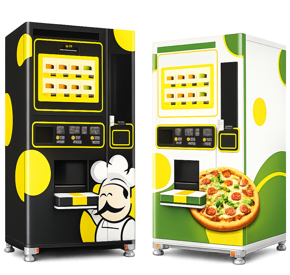 智能冷凍加熱販賣機